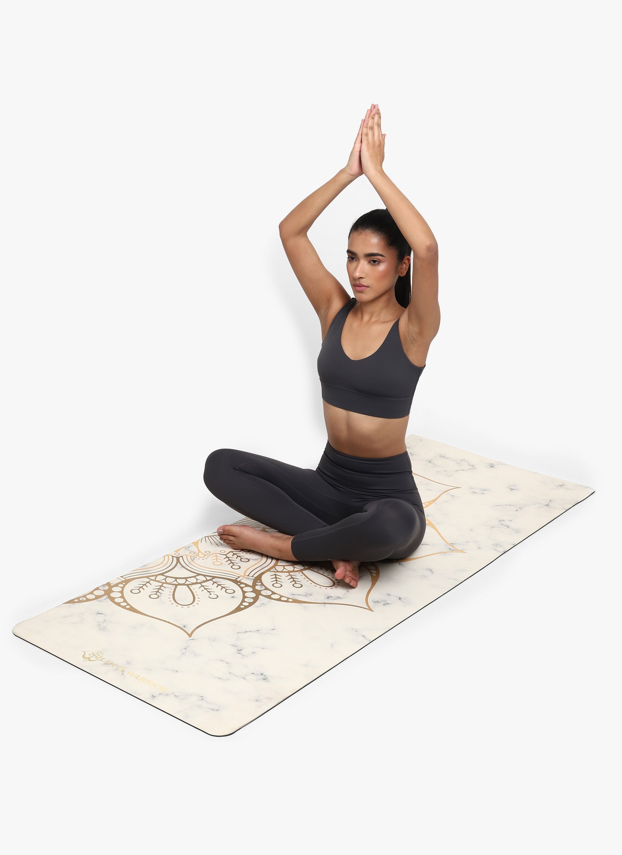Lotus Shanti PU Yoga Mat