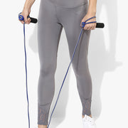Spiritual Warrior gym Workout wear Yoga pants Athleisure Grey leggings 