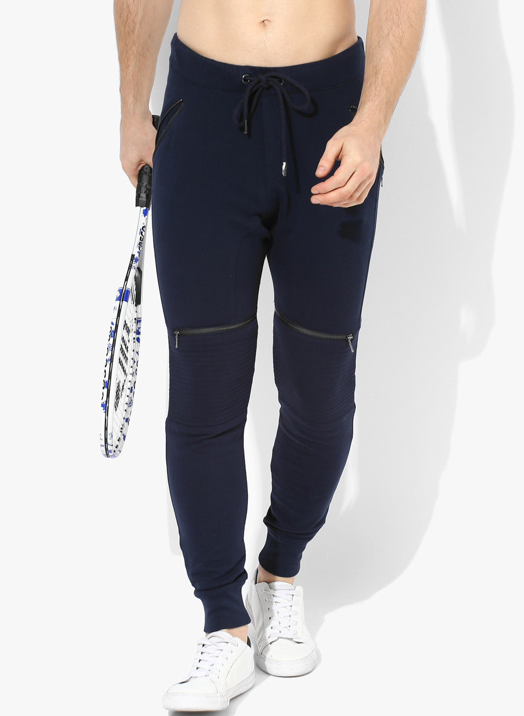 Spiritual Warrior navy joggers for men are both comfortable &amp; high quality. They keep you cool and dry. These navy sweatpants are great for yoga, gym, relaxing
