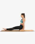 Cork yoga block accessory 